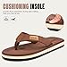 Imagen de FITORY Chanclas de Hombre para la Playa Zapatos Planos de Verano para Piscina Casual Tan Talla 43 EU