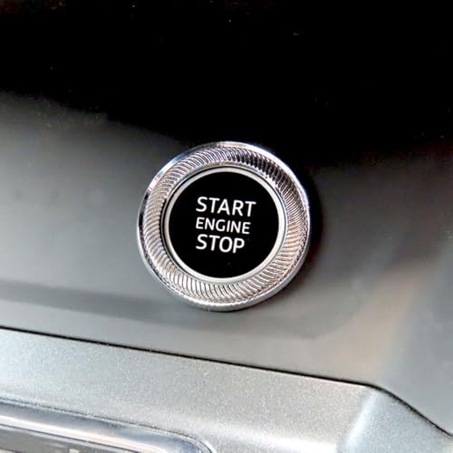 AUDI Q3 �A�E�f�B �X�^�[�g�{�^�������O �g���l�[�h 1pcs