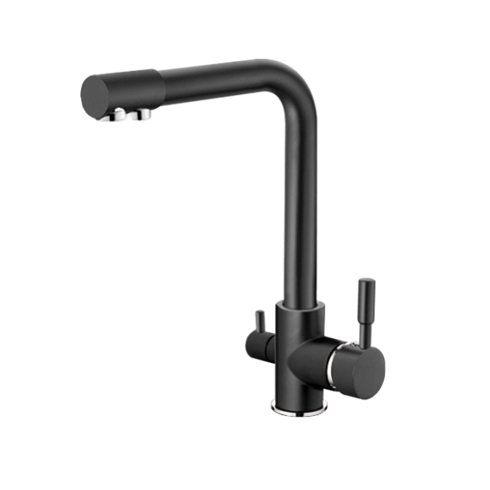 Filtro de agua grifo mezclador filtro de agua potable multicolor grifo fregadero grifo negro blanco, l4055b-3