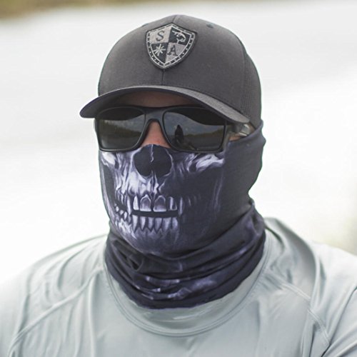 image for S A - UV Face Shield 5 Pack - Skull - Multipurpose Neck Gaiter, Balacl