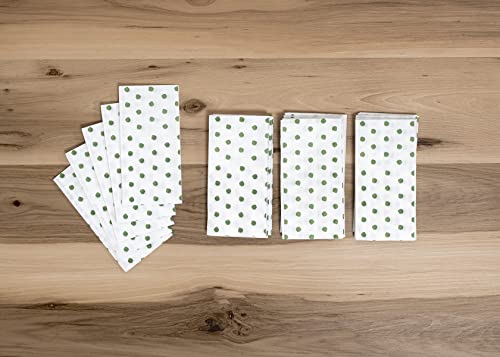 Vietri Papersoft Napkin Collection Italian Luxury Paper Napkin And Guest Towel (Guest Towels, Dot Green) #TOP2