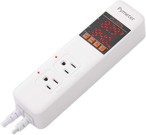 Pymeter Humidity and Temperature Controller Humidistat for Mushroom Greenhouse Humidifier Dehumidifier