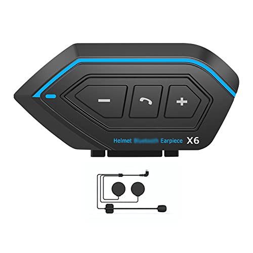 Auriculares de casco moto para contestar llamadas sin soltar el manillar con BT5.0