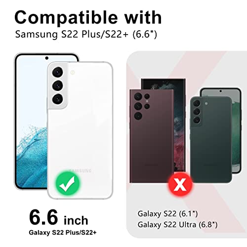 Btscase Etui na Galaxy Plus, marmurowy wzór 3 w 1 wytrzymały, odporny na wstrząsy, wytrzymały twardy PC + miękki silikonowy pokrowiec ochronny dla kobiet dziewczyn do Samsung Galaxy Plus 5G 6,7", różowe złoto