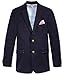 Tommy Hilfiger Big Boys' Alexander Blazer, Masters Navy, 16