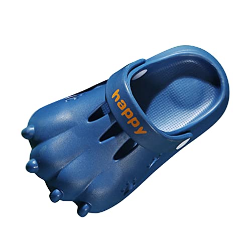 IKFIVQD Sapatos infantis para meninas, crianças, jardim, praia, dinossauro, tamancos, verão, bonitos