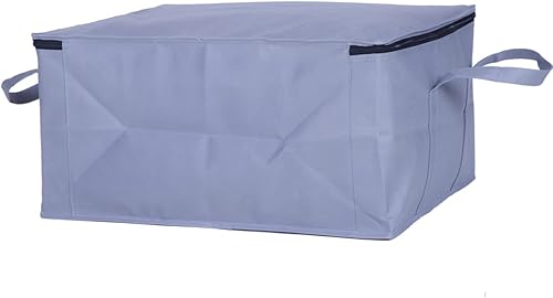 Miniatura 6 de Wismart Bolsas de almacenamiento de ropa con cremallera de gran capacidad con ventana transparente de plástico y asas duraderas, ideales para