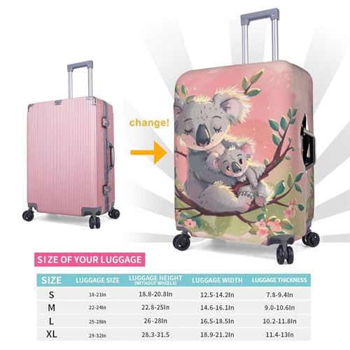 Housse de protection motif Koala Bear blanc taille S en polyester lavable - 5