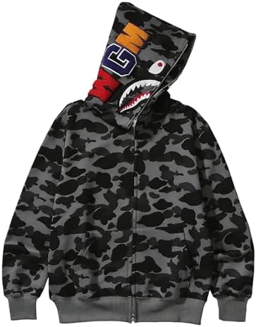 Hip-Hop Lightning Graphic Hoodie — "The Voltage"