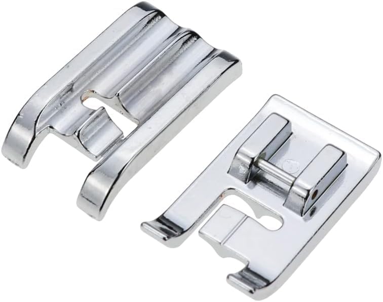 Miniatura 2 de Prensatelas de doble tubería de 0.276 in para todos los cantantes de caña baja, hermano, babylock, Janome, blanco, Juki, Janome, New Home,