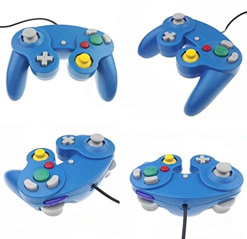 DARLINGTON & Sohns manettes Rouge Bleu + câble d'extension pour Manette Nintendo Game Cube Extension GC câble Nintendo Wii
