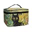 Flower Black Cat
