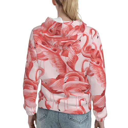 Sweat à capuche EdWal Flamingo1 : fini les pulls amples, optez pour l'ajusté