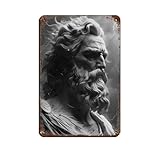 Material: estaño/metal, con letrero de estaño de estilo nostálgico. Tamaño: 20 x 30 cm y 30 x 40 cm