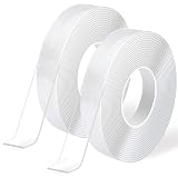 Art3d 8m Doppelseitiges Klebeband Nano Tape Extra Stark Transparent