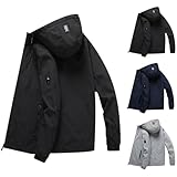Generisch Winter-Jacket-Men-Softshelljacke-Herren-&Uuml;bergangsjacke-Winterjacke: Wasserdicht Winddicht Winterjacke Warme Windbreaker Funktionsjacke Outdoorjacke f&uuml;r Wandern Fahrrad Camping