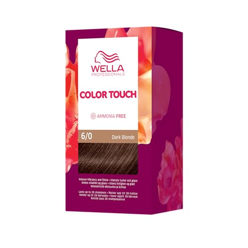 Wella Professionals Color Touch Fresh-Up-Kit - Kit de coloration semi-permanente 6/0 Dark Blonde - Blond Foncé
