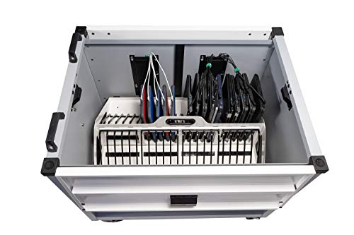 Lockncharge Joey 40 Safe, Secure, Charging Cart With Baskets Included- Compatible With Most Tablets, Chromebooks, And Laptops (10238) #TOP6