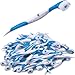 Pure Homemaker Colgate Wisps - Disposable toothbrushes with Toothpaste Each Pack has 24 and one Pack of Dental Floss (1pack)