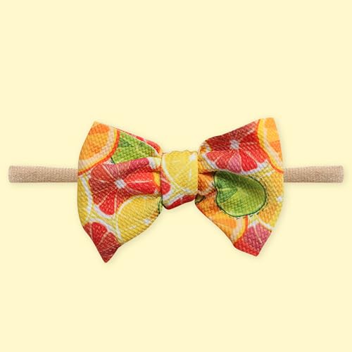 Image of POLKA TOTS Baby Hairbands for Kids Girl | Cute Stretchable Hair Bands for Baby Girls | Kids Hair Accessories | Elastic Infant Hairband | Toddler Hair Clips (Pack of 3)