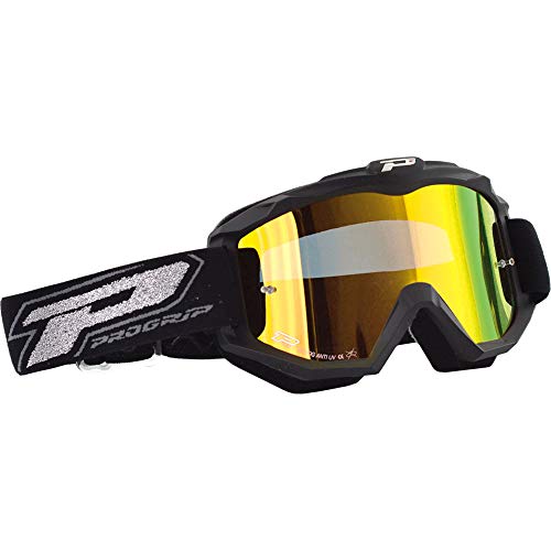 Progrip Crossbrille 3204 Mod.18 f. Brillenträger geeignet schwarz gelb