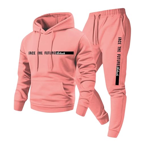 Ensemble sweat à capuche zippé et jogging en maille souple ultra confortable