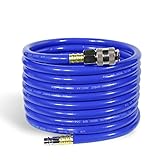 CCLIFE 1/4" Tubo aria compressa 5m tubo compressore 20bar attacco rapido diametro interno 6mm tubo compressore aria