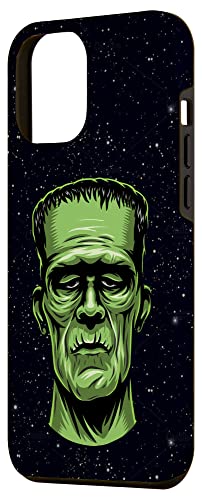Iphone 12 Pro Max Frankenstein Monster Green Zombie In Space Black Phone Cover Case #TOP1