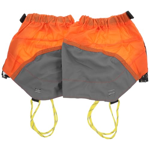 GALPADA Polainas Impermeables para Senderismo Hombre, de Nylon Recubrimiento de Silicona, Resistentes al Agua Insectos, Ideales para Actividades al Aire Libre