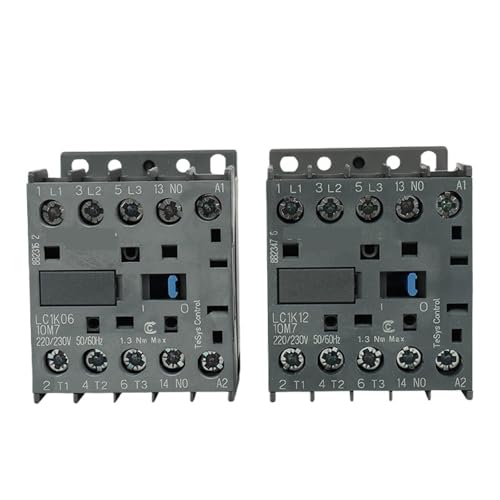 Contacteur CA LC1K0610 triphasé pour commande moteur et circuit électrique alternatif