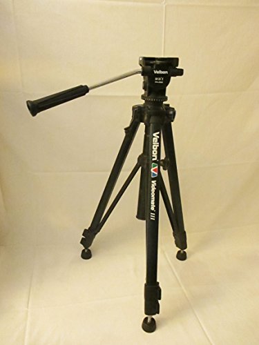 Velbon Videomate 638/F 3-Sec Heavy Duty Geared Tripod & Carrying Case #TOP2