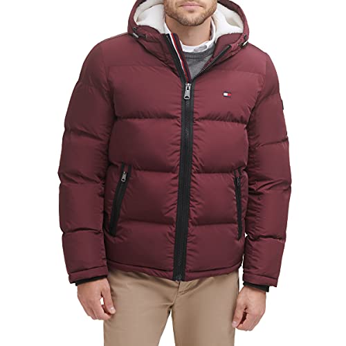 Image of Tommy Hilfiger Men's Classic Hooded Puffer Jacket (Standard and Big & Tall)
