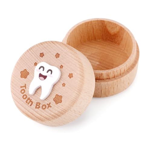 La confezione include: Riceverai 1 Teeth Spring Box, porta dentini da latte, adatta a bambini e bambine che stanno cambiando i denti. Puoi metterli sotto il cuscino.