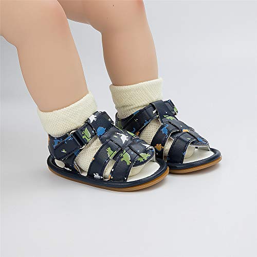 Meckior Save Beautiful Summer Baby Sandals Infant Boys Soft Sole Non-Slip First Walkers Shoes #TOP2