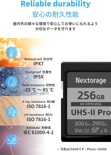 Nextorage NX-F2PRO64G SDXC SDカード の商品画像 5