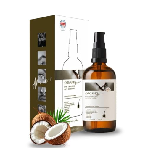 Sérum orgánico para el crecimiento del cabello, 50 ml, extracto de capixyl y berro, gel para el cuero cabelludo contra la pérdida de cabello, cuidado para cabello más denso, sérum para pestañas y