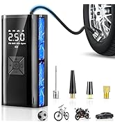 Compressore Aria Portatile Per Auto - 150PSI, Batteria 6000mAh, Display Digitale E Luce LED - Gonfia Pneumatici In Pochi Minuti - Foto 5