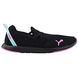PUMA Womens Ella Ballet Slip On Sneakers Shoes Casual - Black - Size 6 B