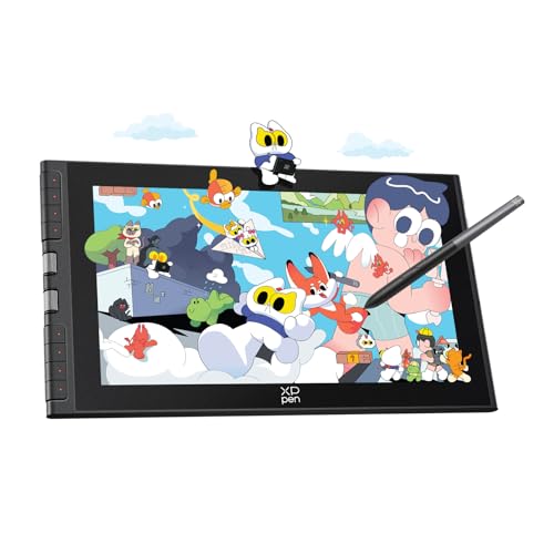 XPPen Artist 12 3rd 11.9' Drawing Tablet with Screen | X4 Pen 16K Pressure | Dial Wheels+8 Keys | AG...