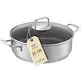 ✔ CUISSON RAPIDE - Économisez du temps et de l'énergie lros de la cuisson grâce au design de la base de la cocotte. La distribution de la chaleur est ainsi plus rapide pour une cuisson uniforme