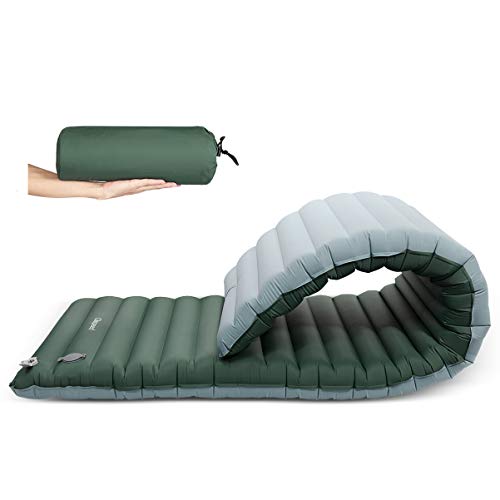 BESPORTBLE almofada de dormir inflável impermeável e flutuante almofada de colchão para viagens, cam