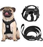 Amazon | OneTigris 犬 ハーネス 中型犬 大型犬 喉に優しい バック
