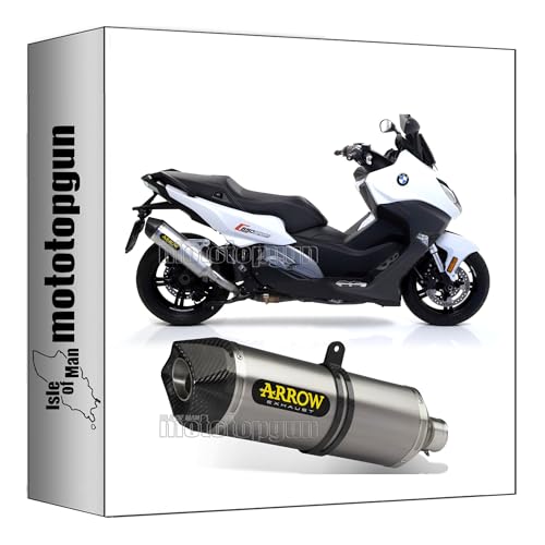 Echappement Arrow 73512AK Race-Tech carbone et alu de prestige pour BMW C650 Sport