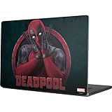 Skinit Decal Laptop Skin Compatible with MacBook Pro 16in (2021-25) - Officially Licensed Marvel Deadpool Legacy Surprised Deadpool Design