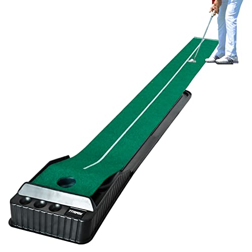 Kofull Putting Green Matt For Indoors | Office | Home, 7Ft Golf Putting Mat With Ball Return, Mini Golf Game Golf Gifts For Men Unique, Golf Accessories For Golfer | Dad Gifts #TOP15