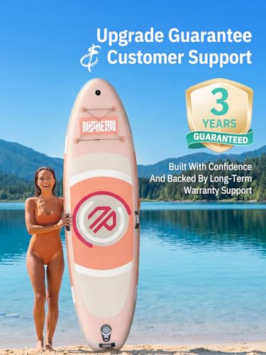 Image of Niphean 10' Inflatable Paddle Board, Ultra-Light SUP for Beginners