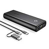 Se recarga de alta velocidad: se carga completamente en sólo 5 horas. Nota: necesita un adaptador PD 18W (no incluido).