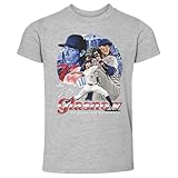 500 LEVEL Tyler Glasnow Toddler Shirt - Tyler Glasnow Los Angeles D Vintage WHT (Heather Gray, 2T)