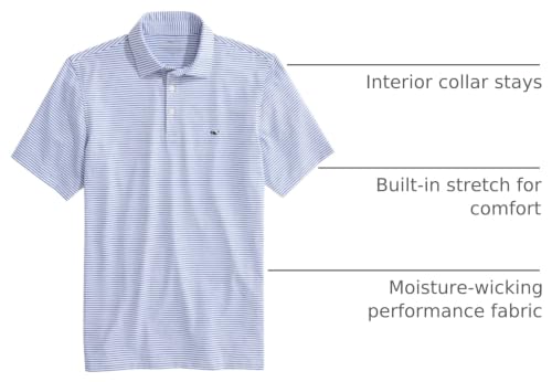 Image of vineyard vines Men's Bradley Stripe Sankaty Polo