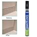 Produktbild 95sCloud Fugenstift, Fliesenstift Restaurator Erneuern Reparatur Marker ideal, um das Aussehen von Küche, Dusche, Badezimmer Fliesenböden, Wänden, Fugenlinien(Schwarz)
